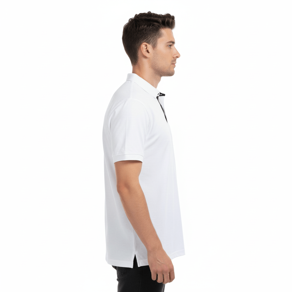 Golfer | Mens Polo | White