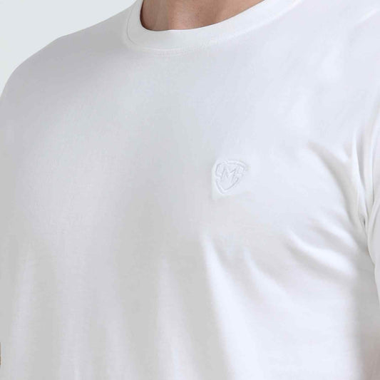 Crew Neck | Mens | White