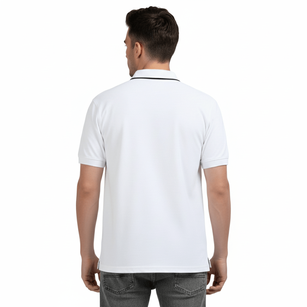 Golfer | Mens Polo | White