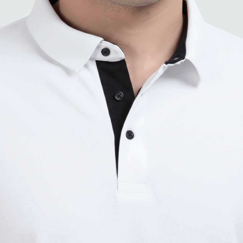 Golfer | Mens Polo | White
